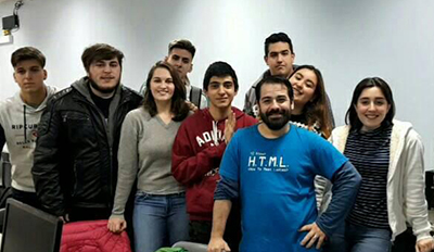 Uno de tantos grupos de alumnos que he capacitado