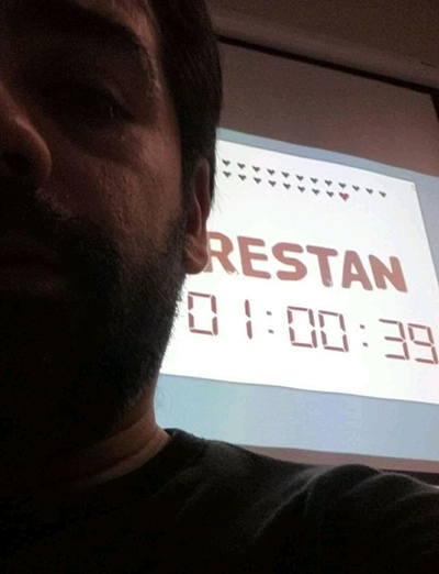 Timer de entrega de exámenes